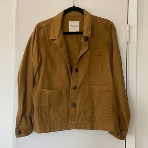 Madewell Garment-Dyed Ashwood Chore Coat